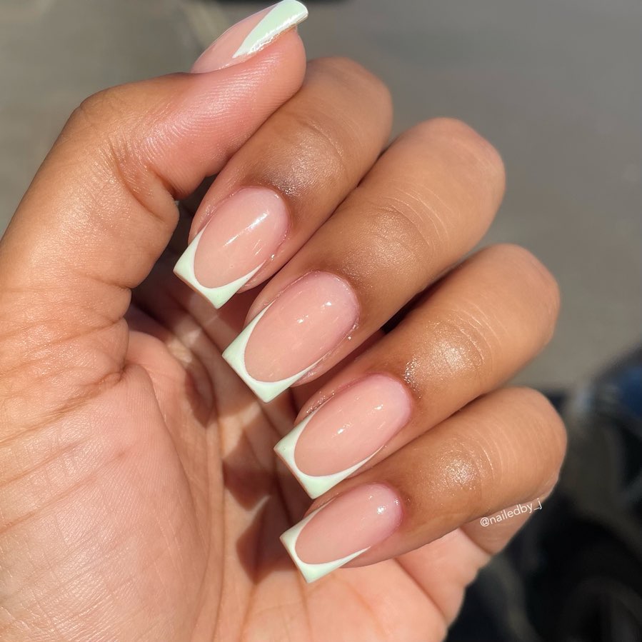 Buy V French Tip Nails Online In India  Etsy India