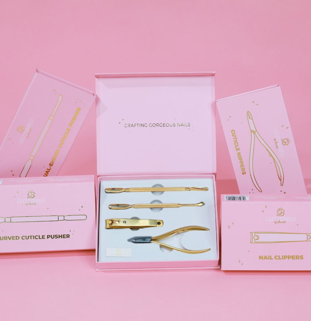 Perfect your nail prep with the Glitterbels New Tool Kits