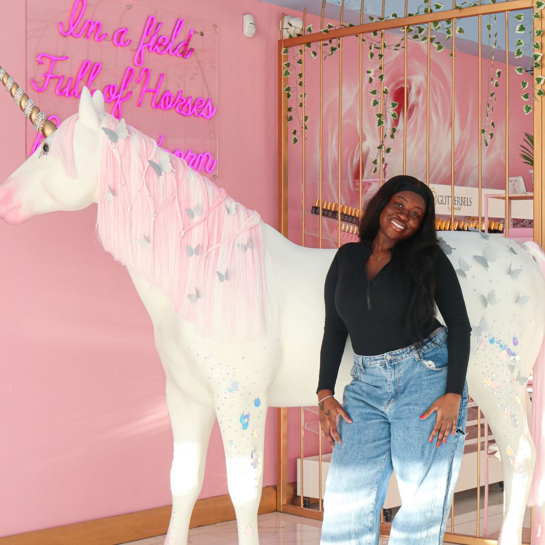 A Day At With The Glitterbels Training Academy: With Whitney, from MTV’s Teen Mom: Next Gen.