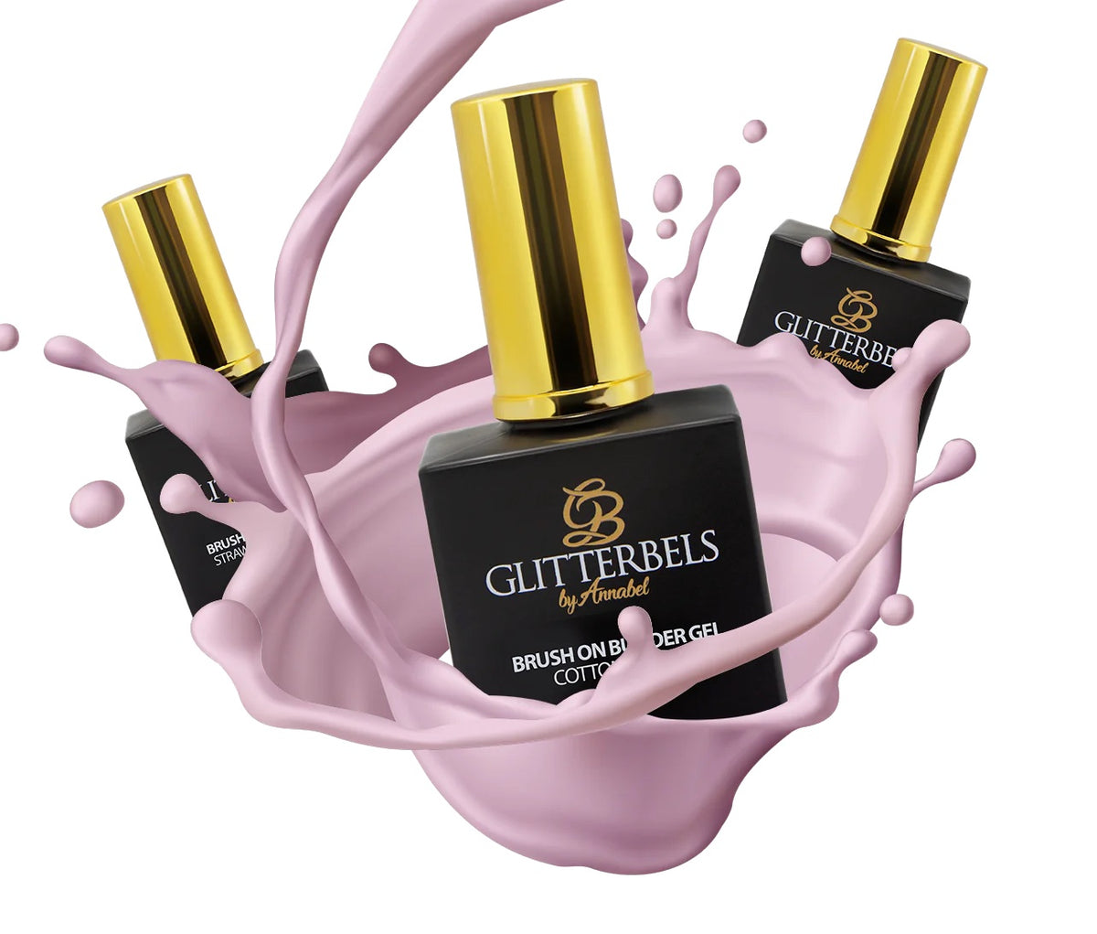 Rubber Base Vs. Builder Gel Glitterbels