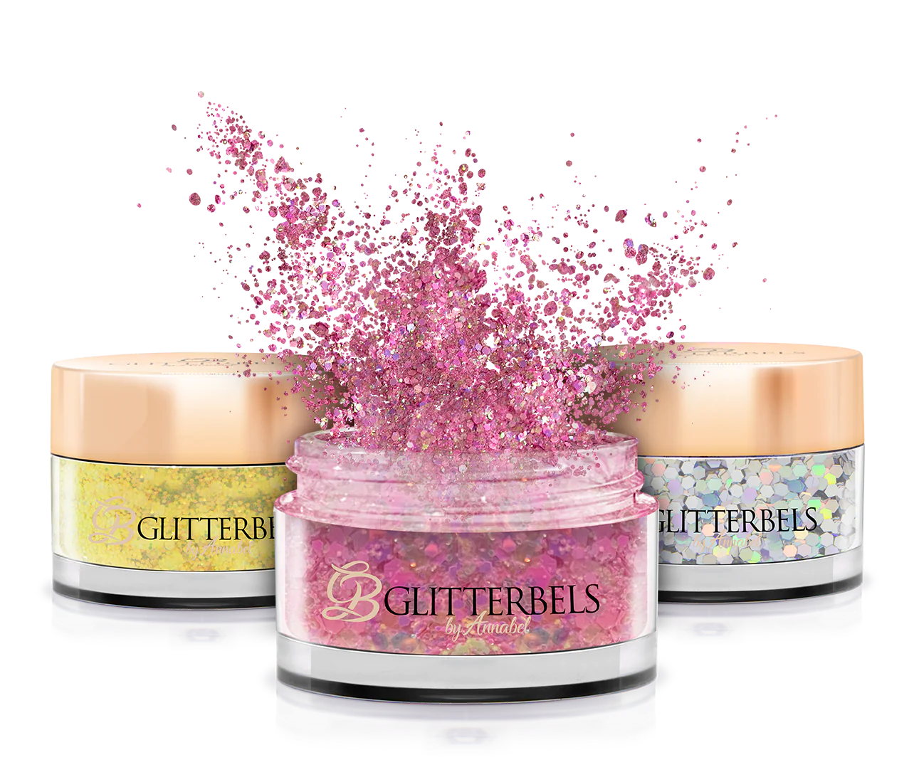 Chrome Powders vs Glitter Powders
