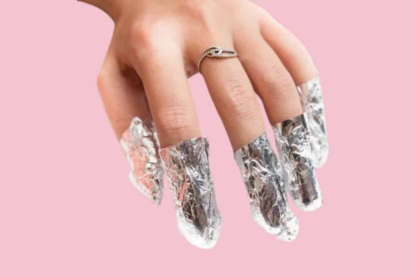 how to remove gel nails at home
