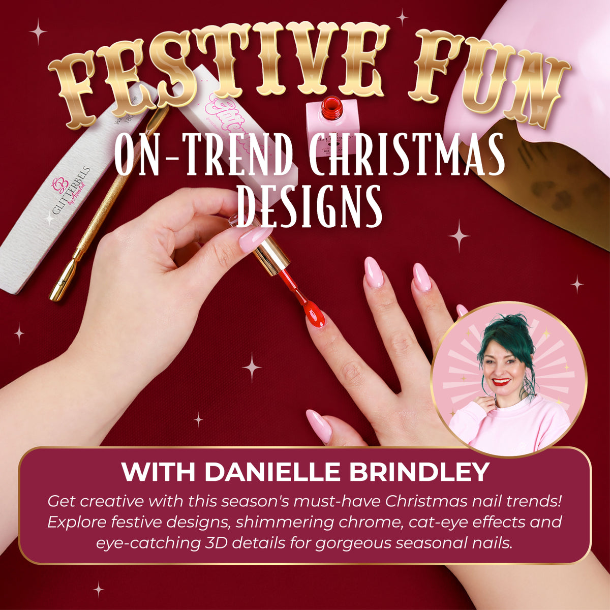 Festive Fun: On-Trend Christmas Designs with Danielle Brindley (27th November)