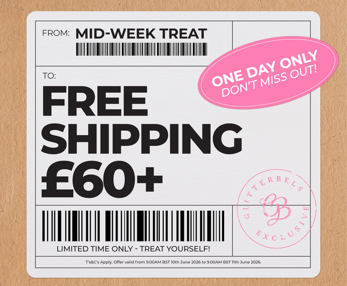 Free shipping offer label Free shipping offer Glitterbels