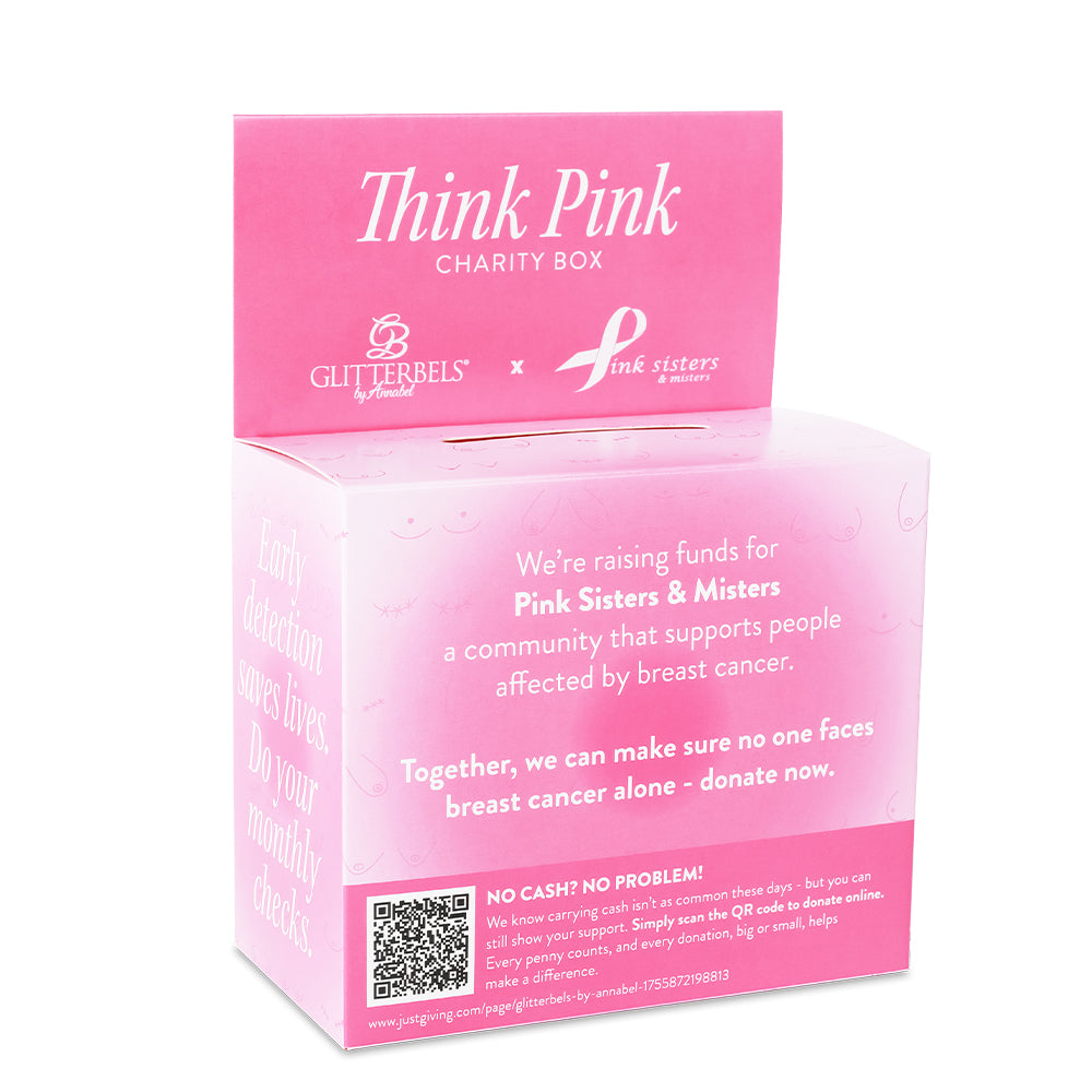 Glitterbels x Pink Sisters & Misters “Think Pink” Charity Box