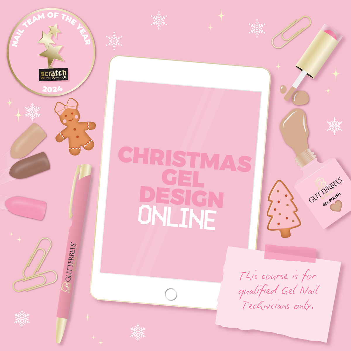 Christmas Gel Design (Online)