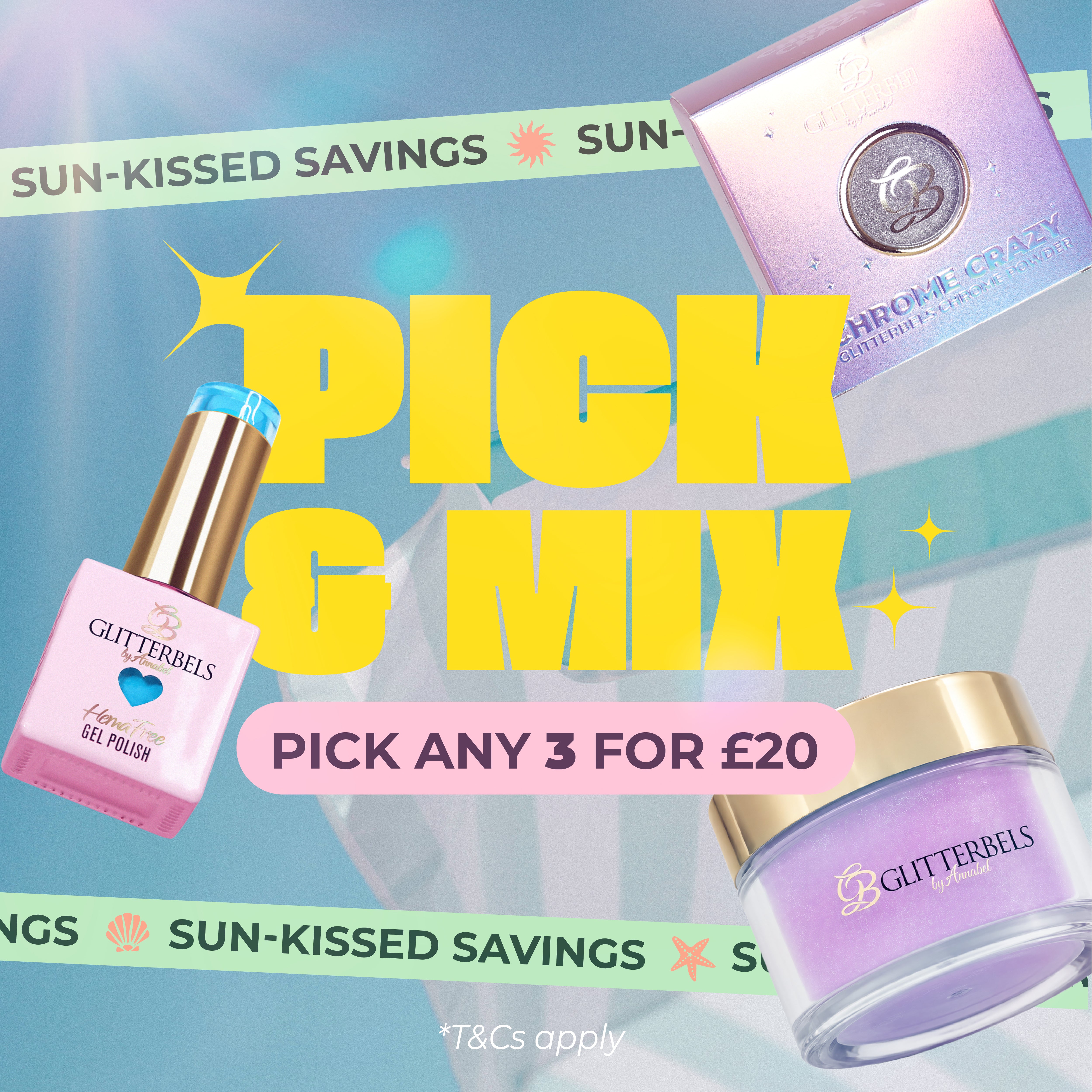 Pick & Mix: Any 3 for £20