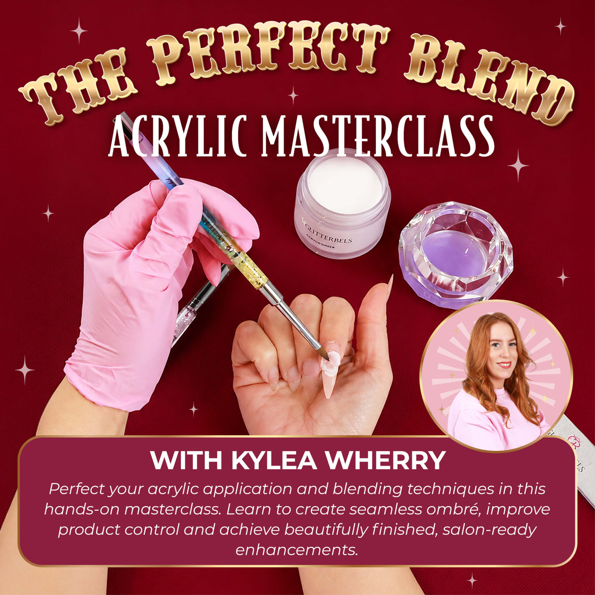 The Perfect Blend: Acrylic Masterclass with Kylea Wherry (23rd November)