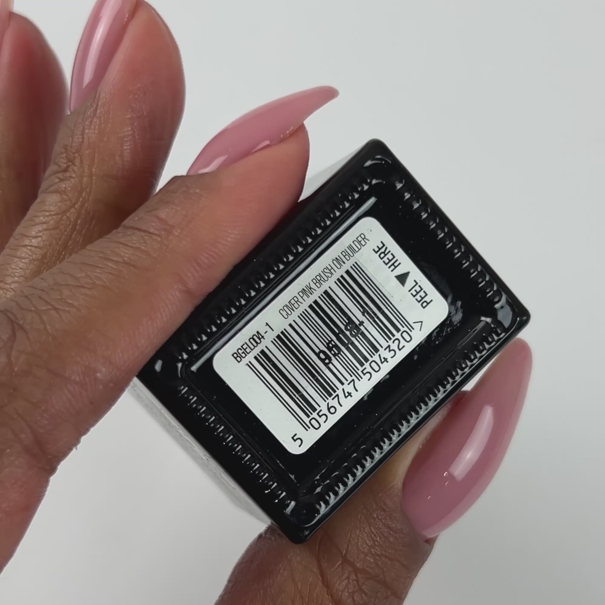 Load video: Brush On Builder Gel Cover Pink