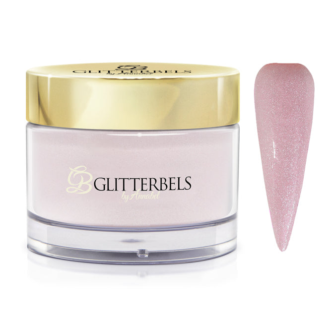 jar of baby pink acrylic powder