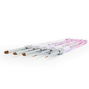 Gel Art Brush Set (5 Brushes)