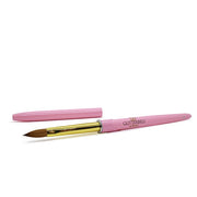 Glitterbels Pink Acrylic Brush (Size 8)