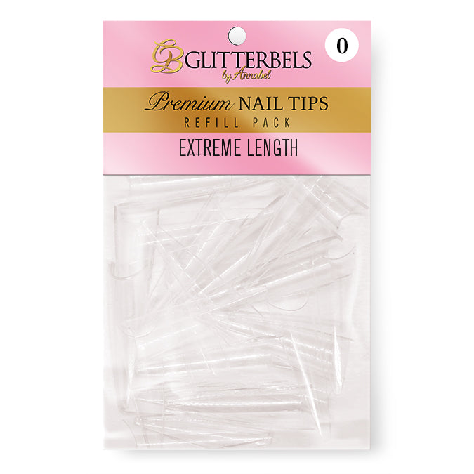 Extreme Length Tips Refills - Pack of 50
