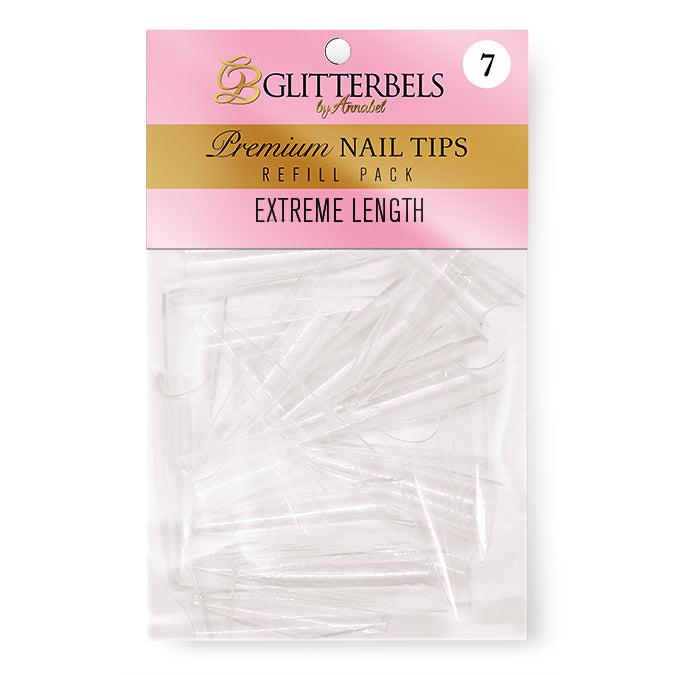 Extreme Length Tips Refills - Pack of 50